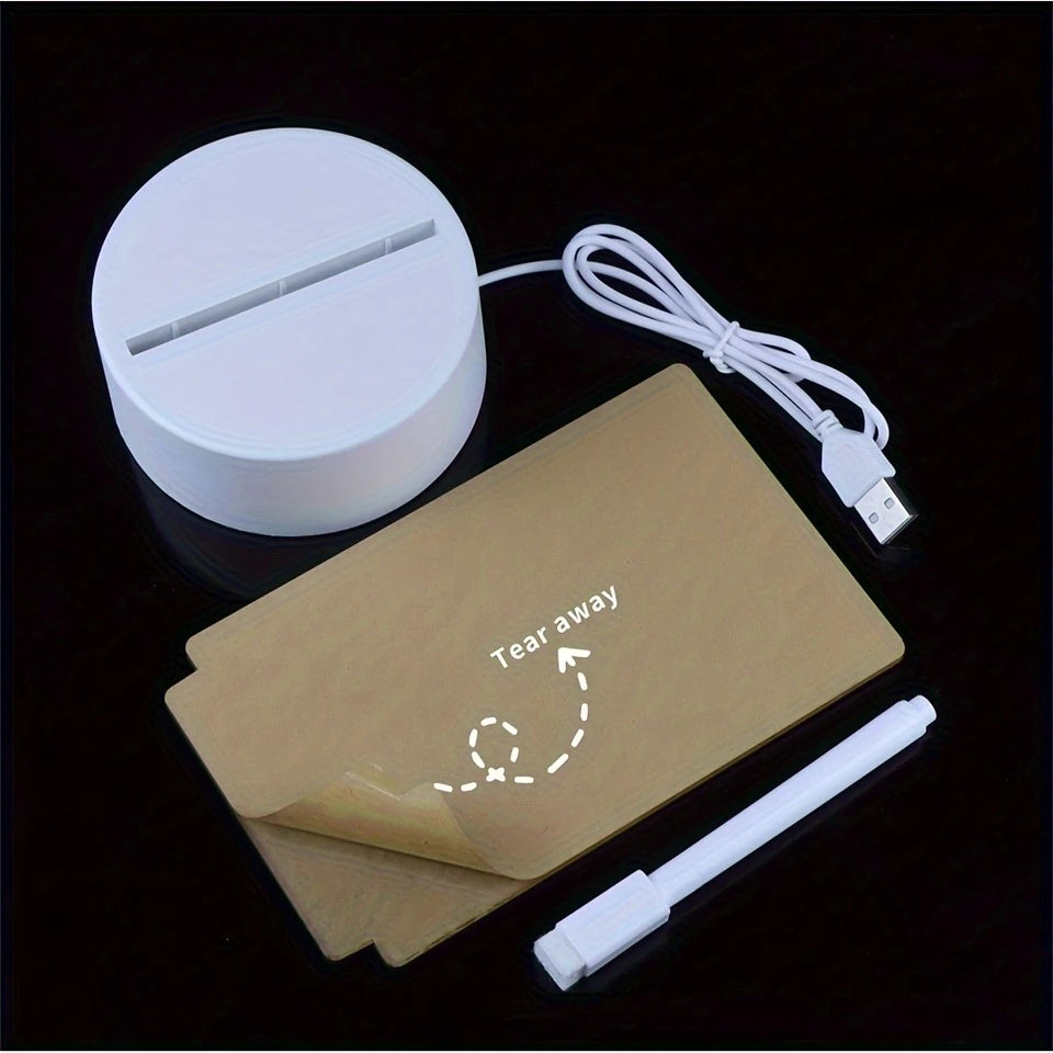 WANHENGYA LED Acrylic Dry Erase Board