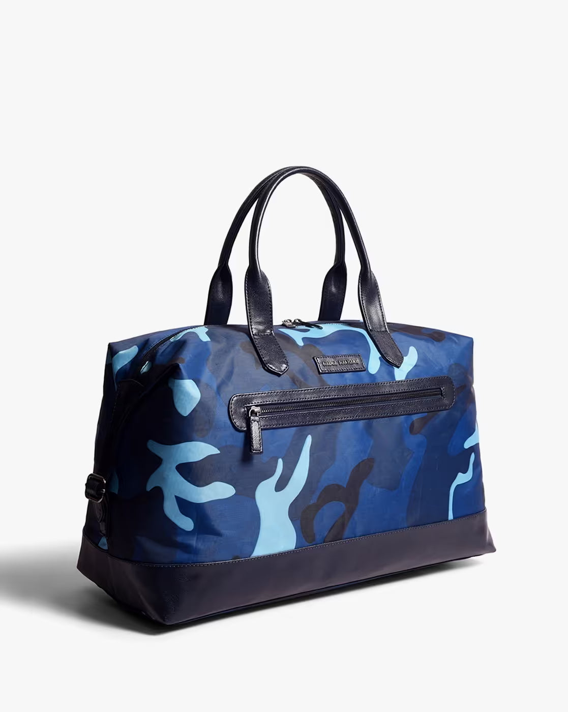Camouflage Print Blue Duffel Bag – Gauge Machnie