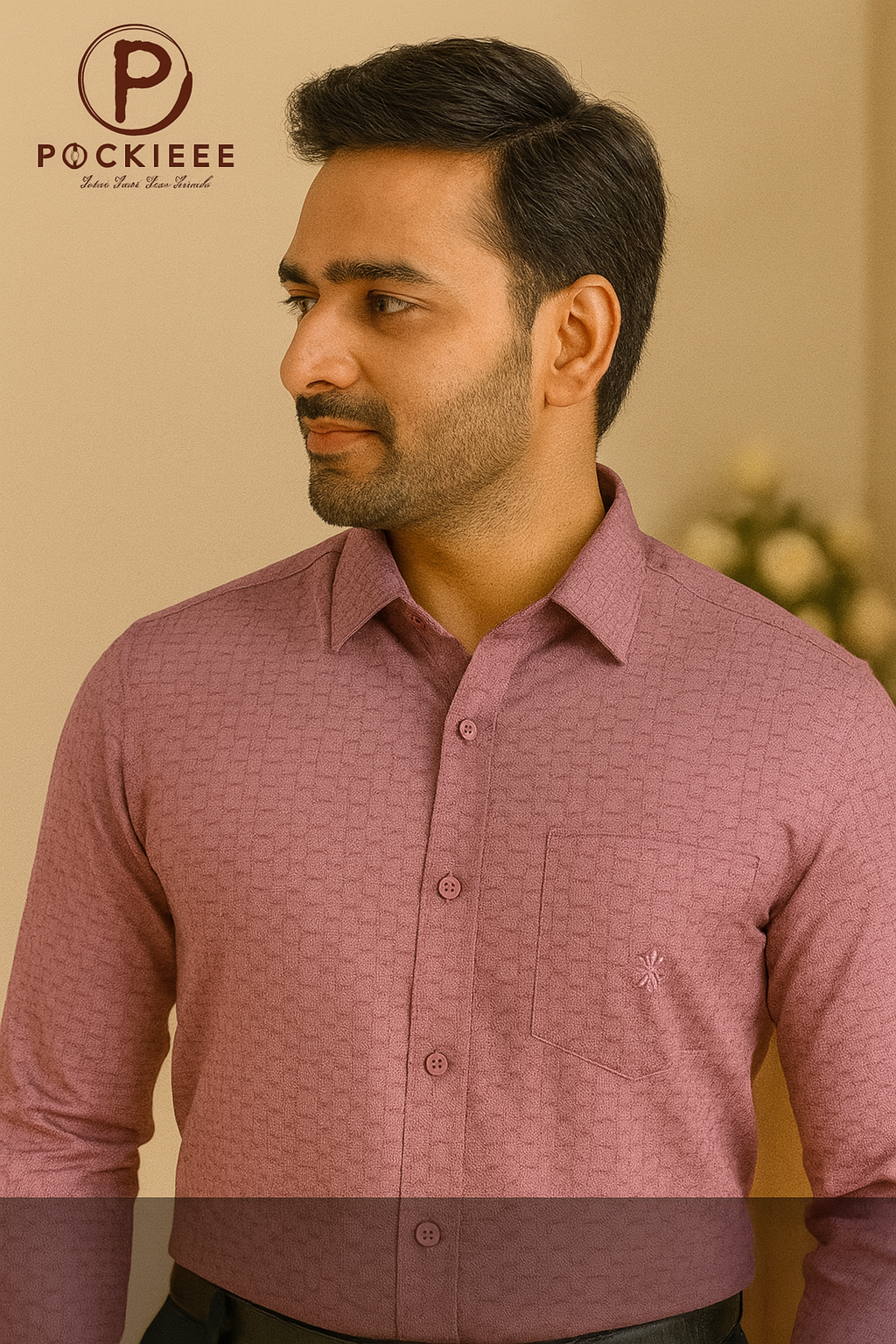 All-Season Full Sleeve Shirt for Men – Heavy Ribbed Cotton Finish
