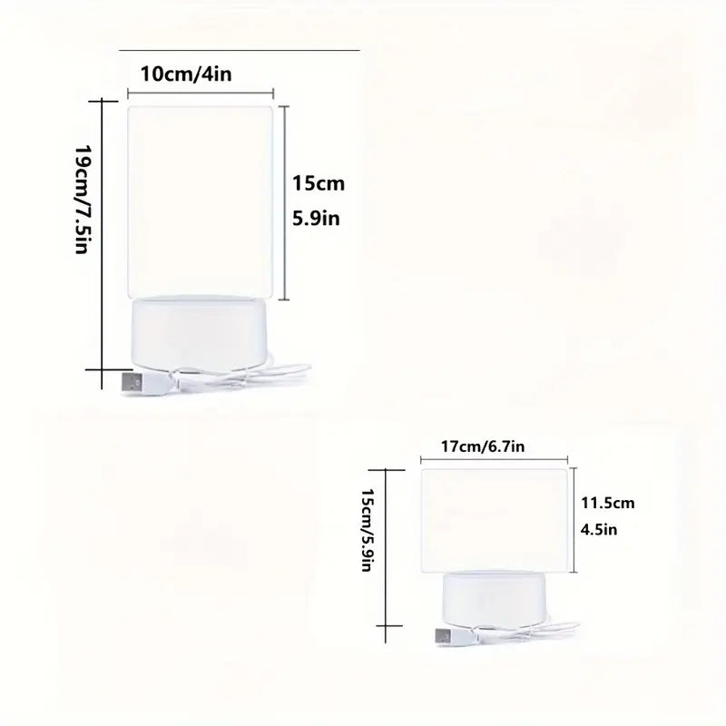 Solidolander LED Message Board Night Light