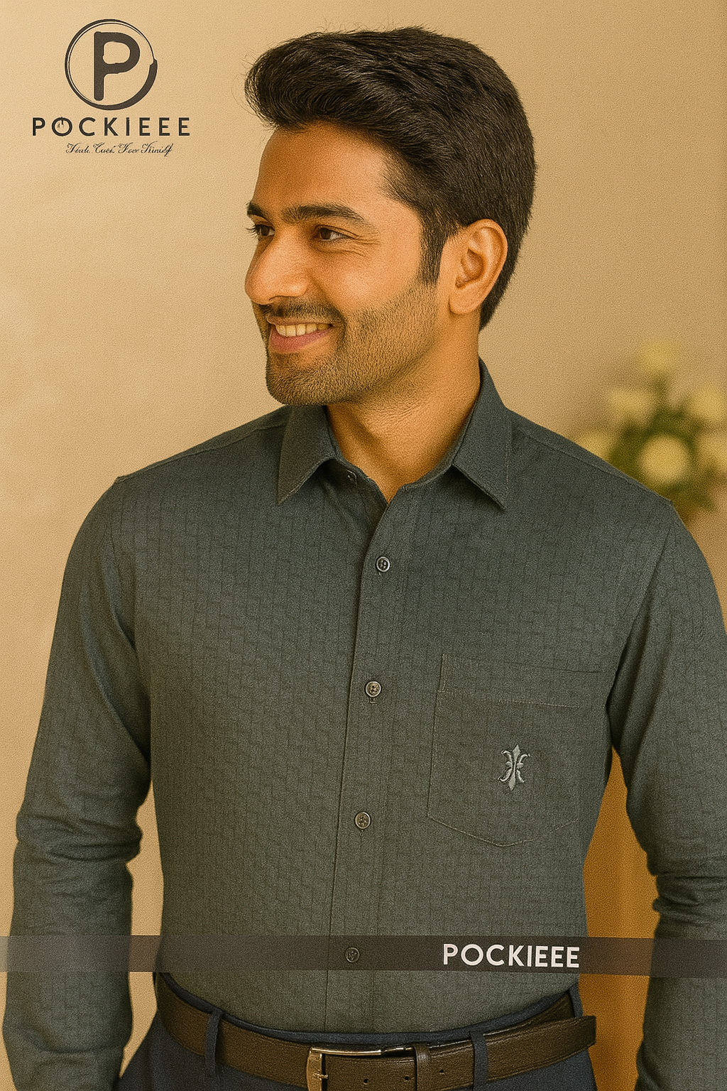 All-Season Full Sleeve Shirt for Men – Heavy Ribbed Cotton Finish