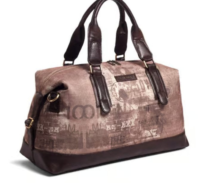 Gauge Machine Beige Duffle Day Bag – Stylish Everyday Carry Bag