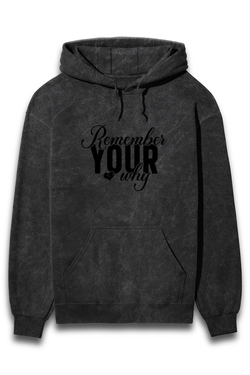 Women’s Acid Wash Hooded Sweatshirt