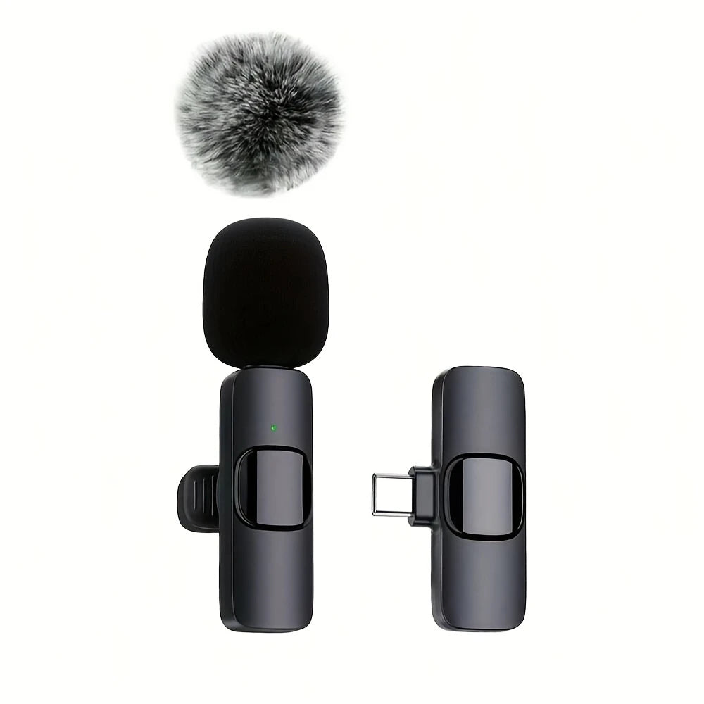 SENWUKO Wireless Lavalier Microphone with USB-C