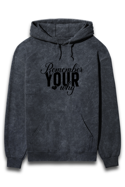 Women’s Acid Wash Hooded Sweatshirt