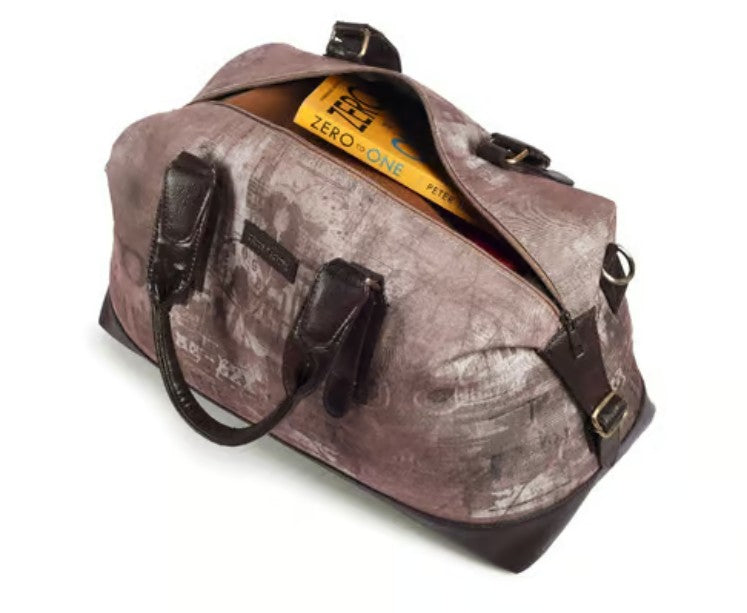 Gauge Machine Beige Duffle Day Bag – Stylish Everyday Carry Bag