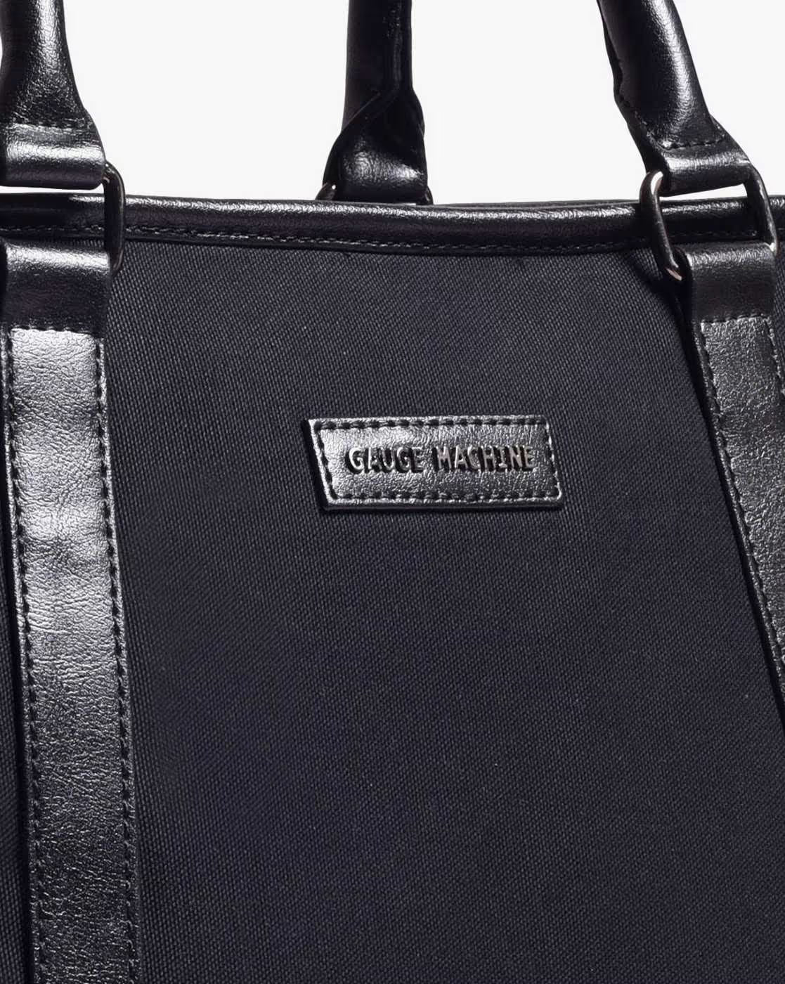 Gauge Machine Black Tote Duffle Bag