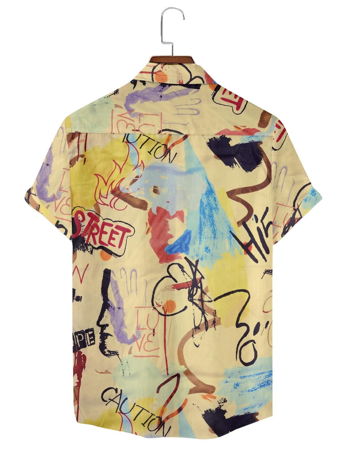 Men’s Printed Rayon Shirt