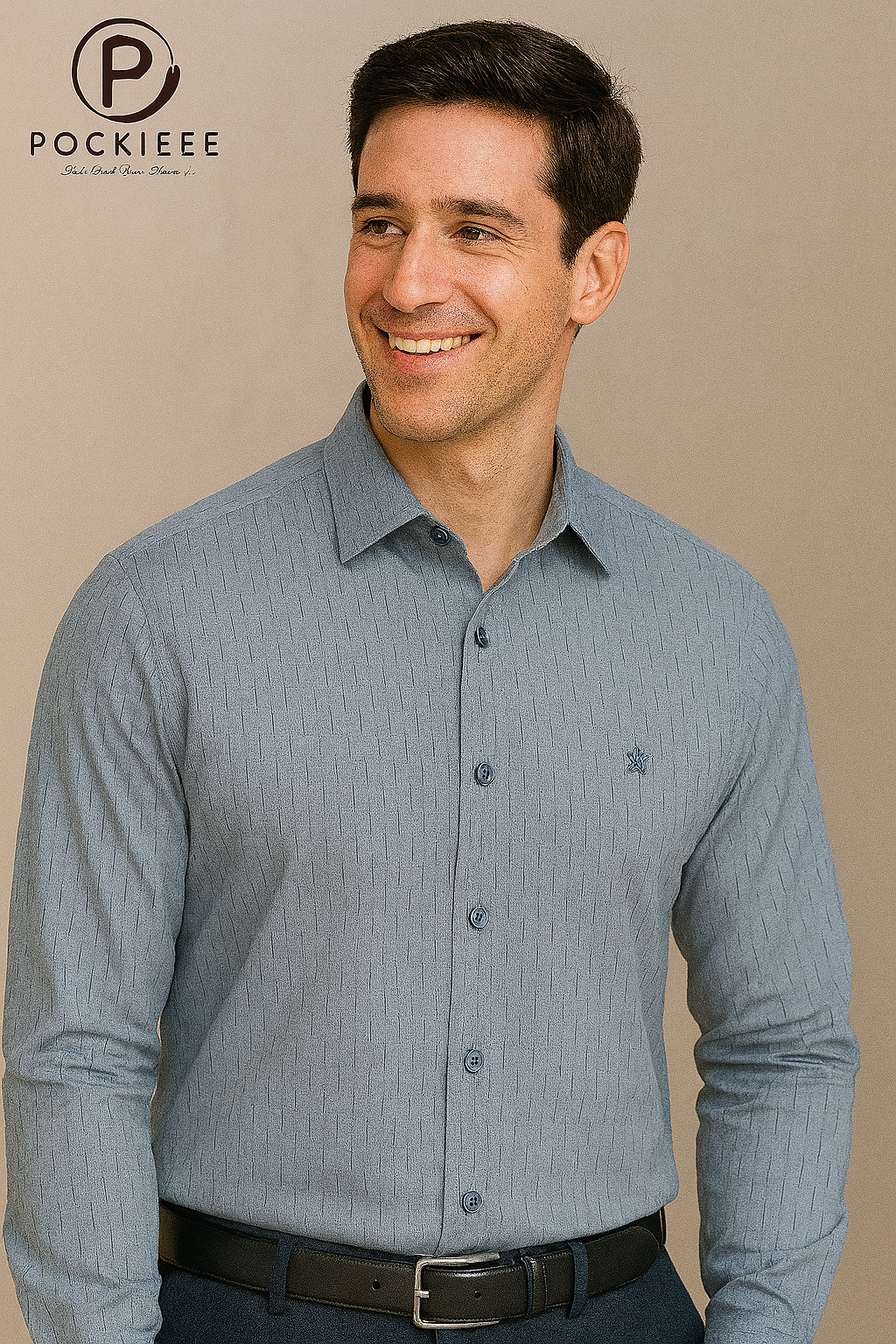 All-Season Full Sleeve Shirt for Men – Heavy Ribbed Cotton Finish