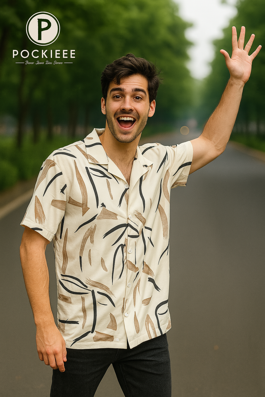 Solid Polo Shirt – 220 GSM Poly-Cotton