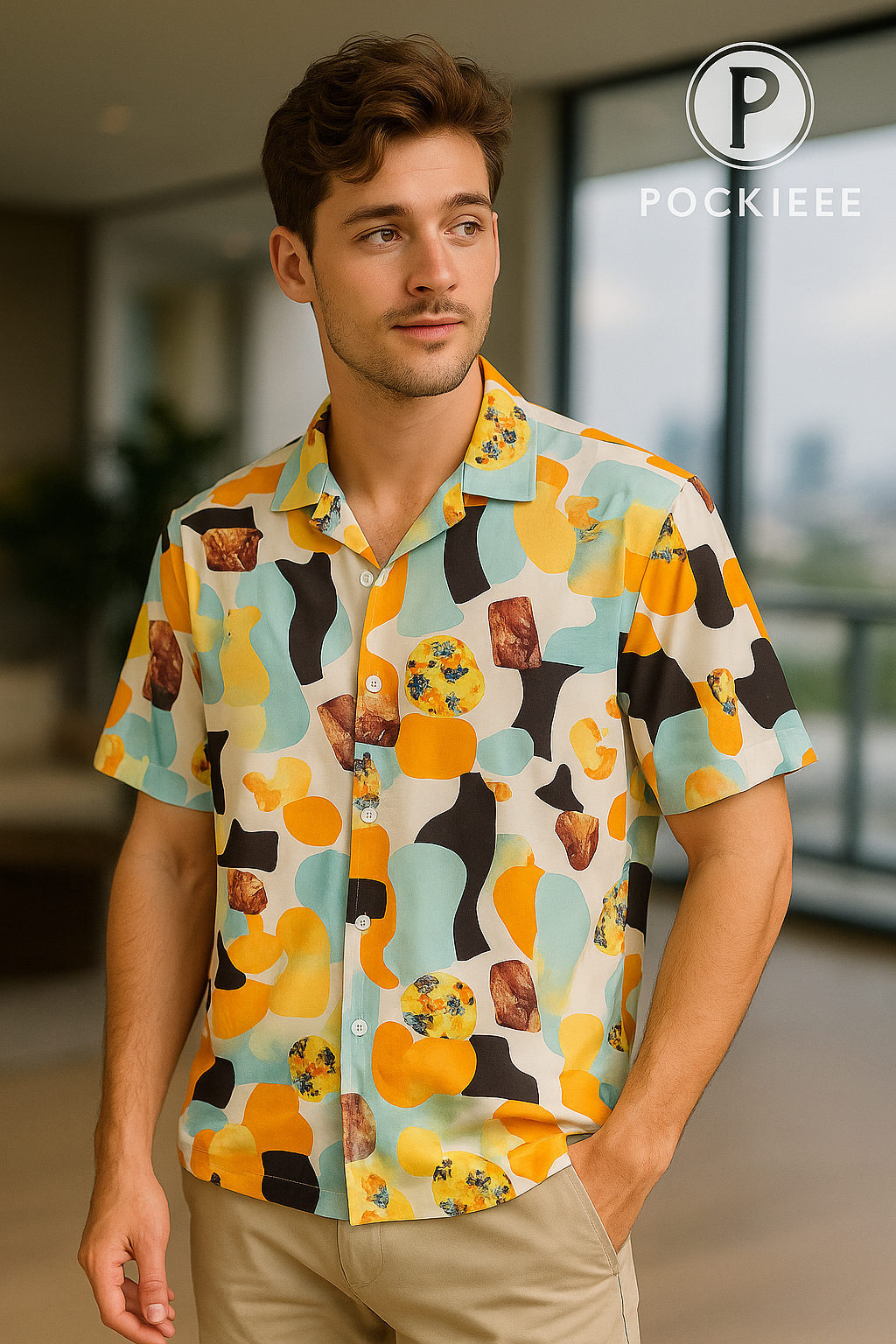 Solid Polo Shirt – 220 GSM Poly-Cotton