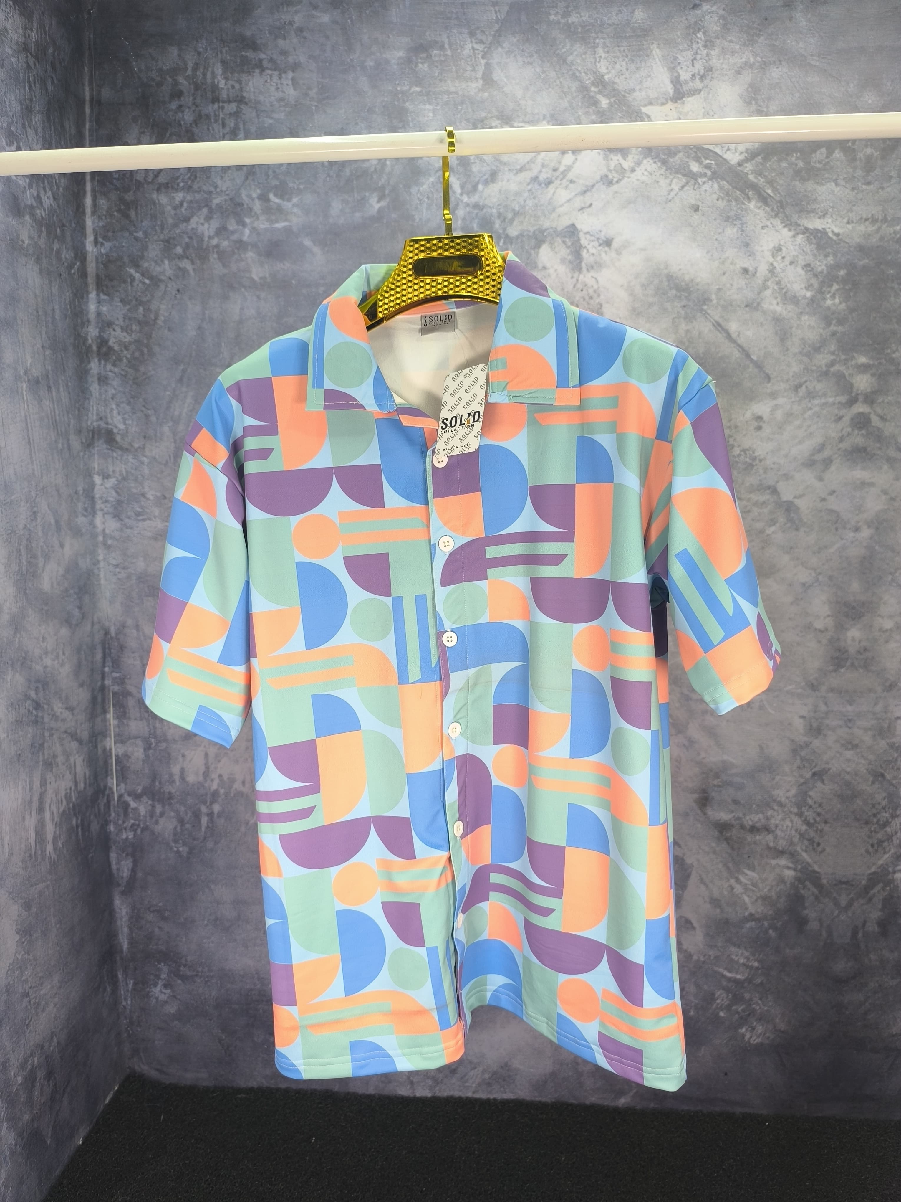 Solid Polo Shirt – 220 GSM Poly-Cotton