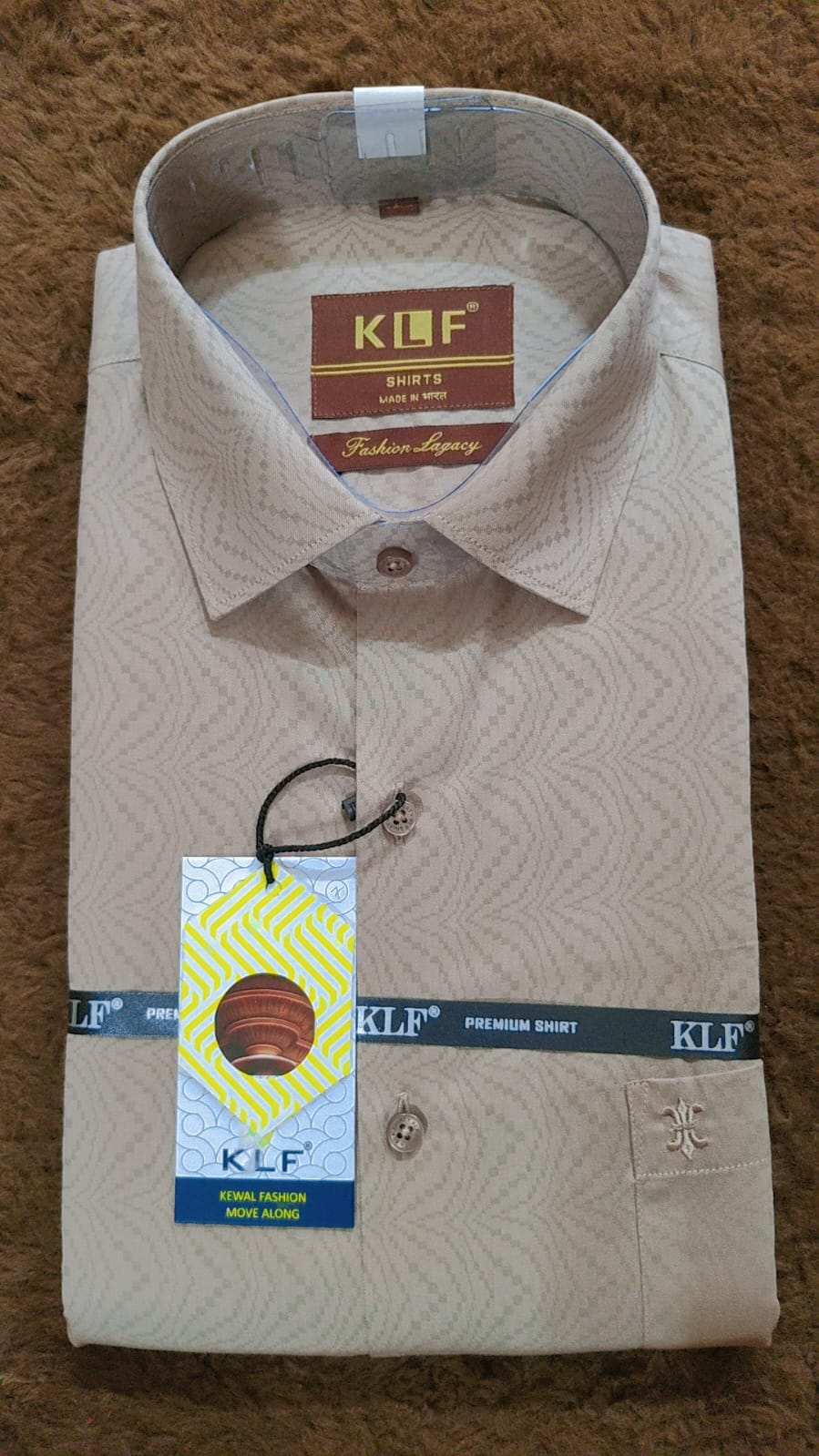 All-Season Full Sleeve Shirt for Men – Heavy Ribbed Cotton Finish