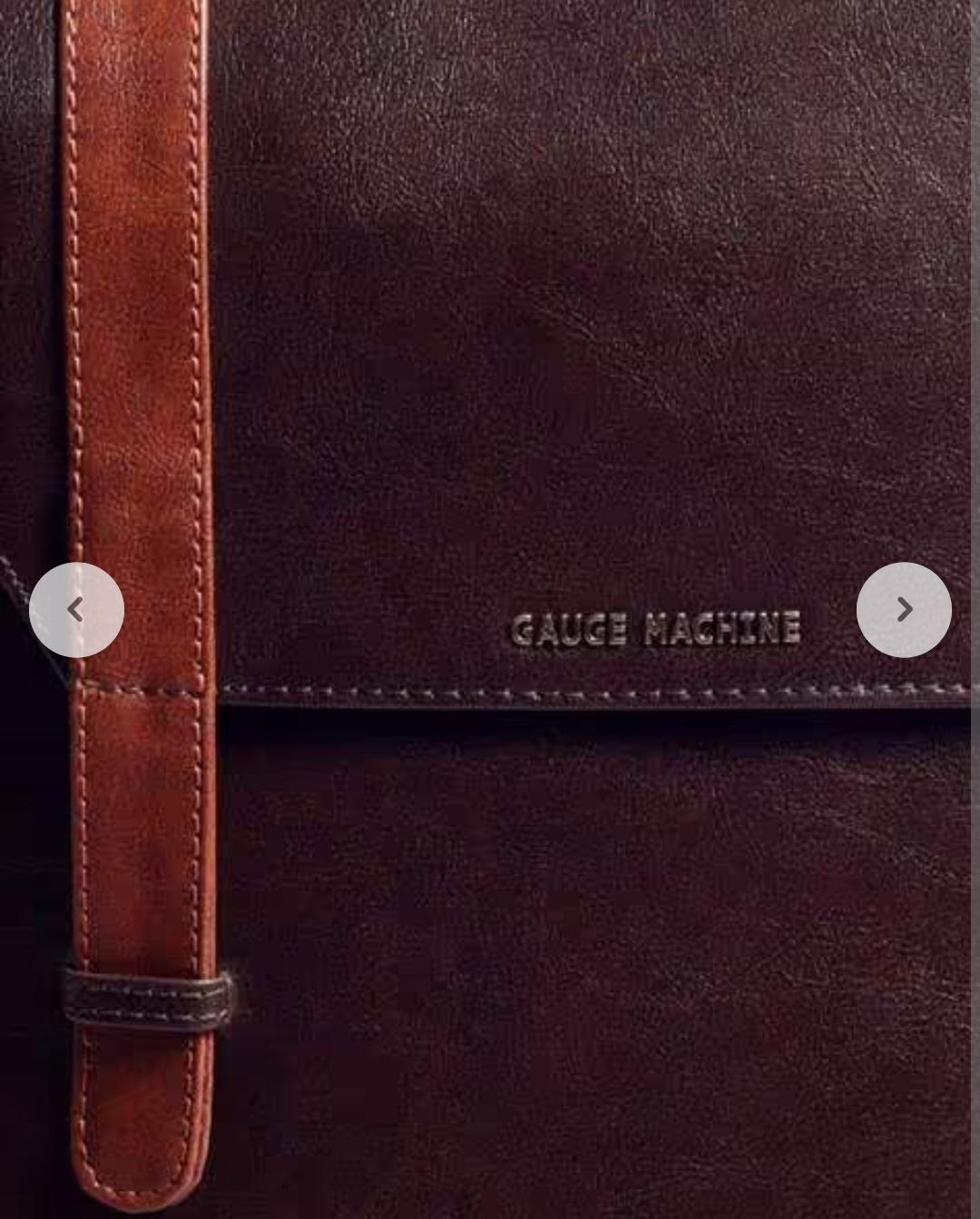 Gauge Machine Men’s Brown Backpack