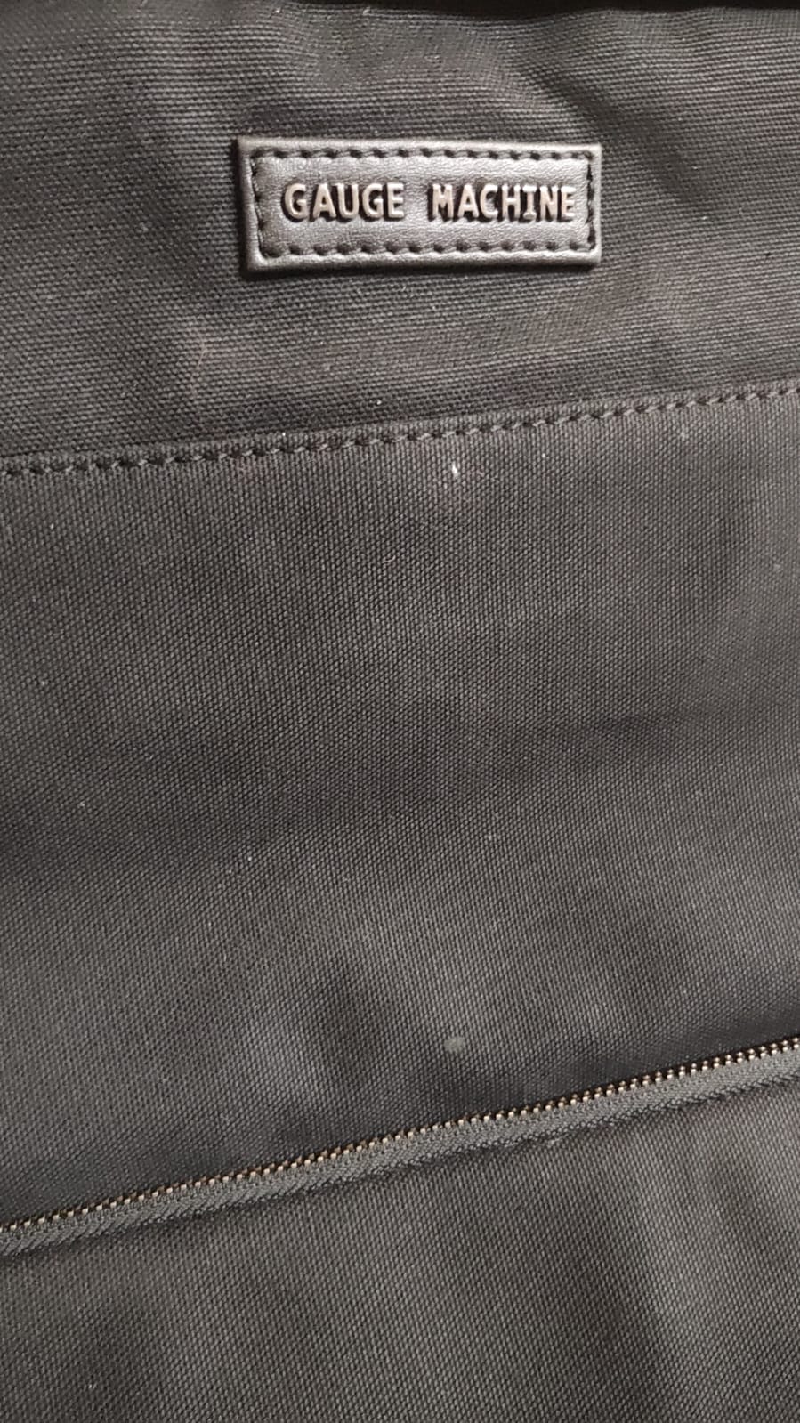 Gauge Machine Black Backpack