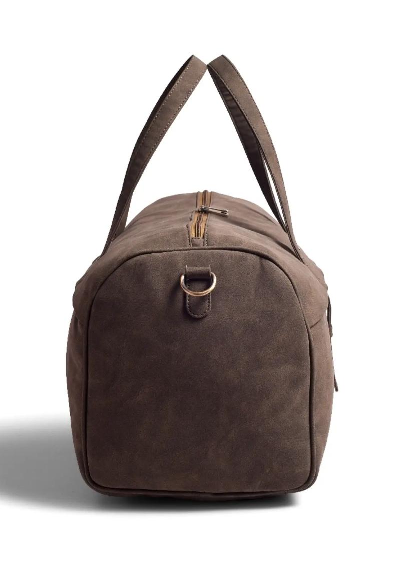Gauge Machine Light Brown Duffle Bag