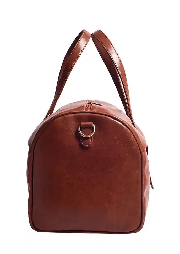 Gauge Machine Tan Duffle Bag