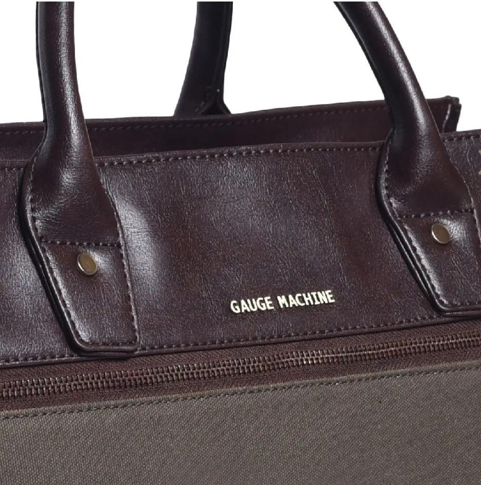 Gauge Machine Gray Carry Duffle Bag