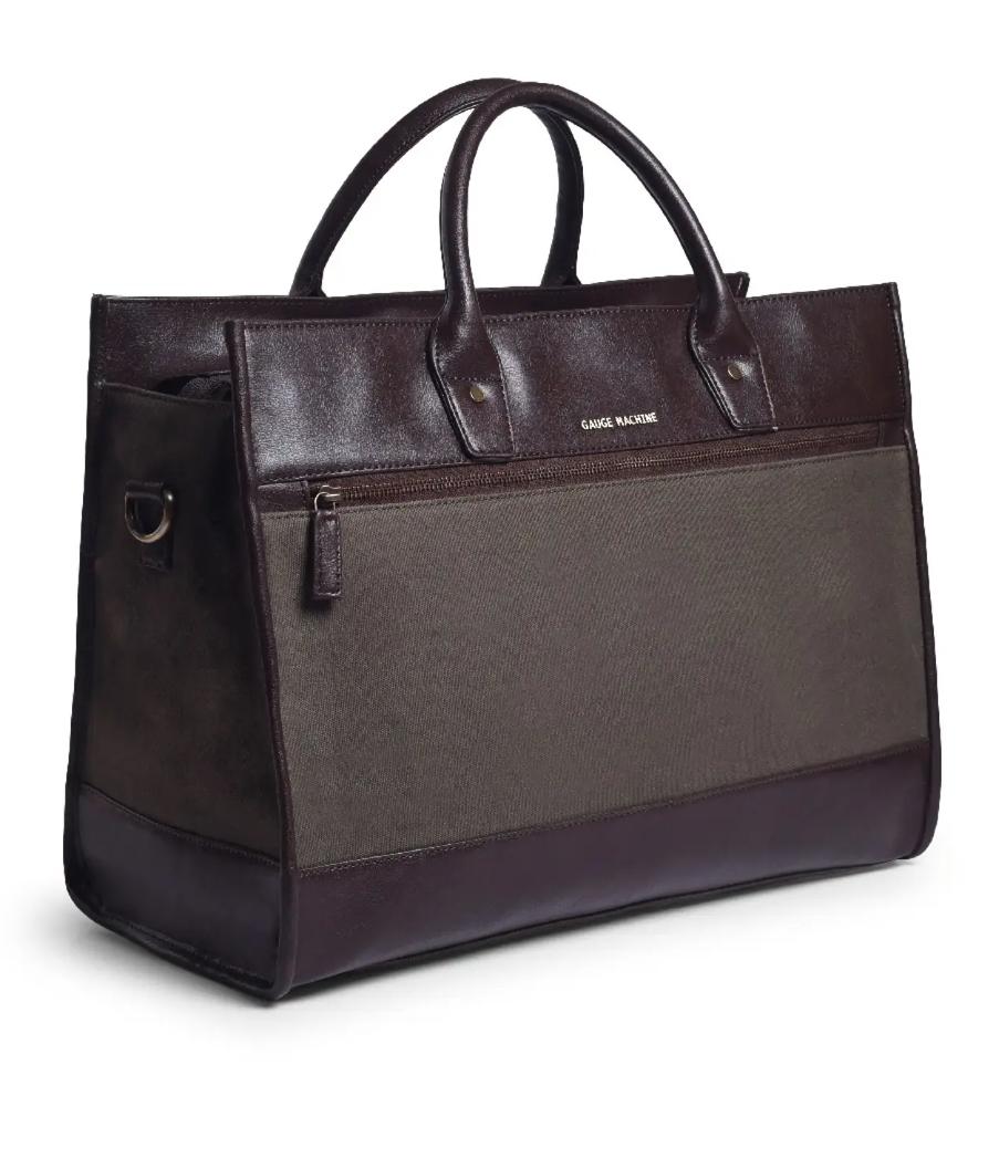 Gauge Machine Gray Carry Duffle Bag