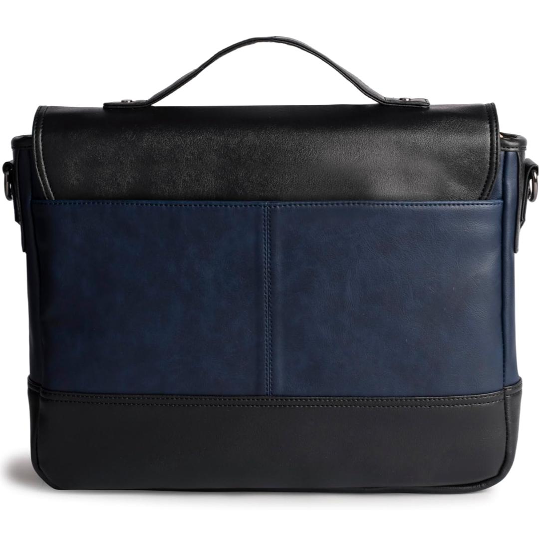 Gauge Machine 16-Inch Black Laptop Messenger Bag