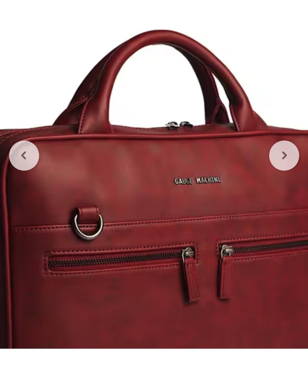 Gauge Machine 16-Inch Wine Laptop Bag