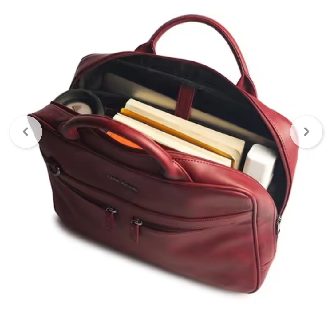 Gauge Machine 16-Inch Wine Laptop Bag