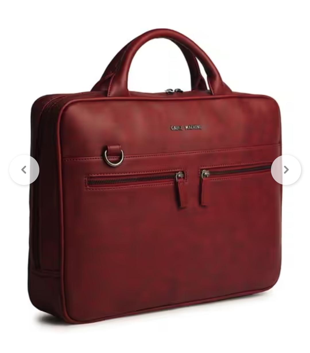 Gauge Machine 16-Inch Wine Laptop Bag
