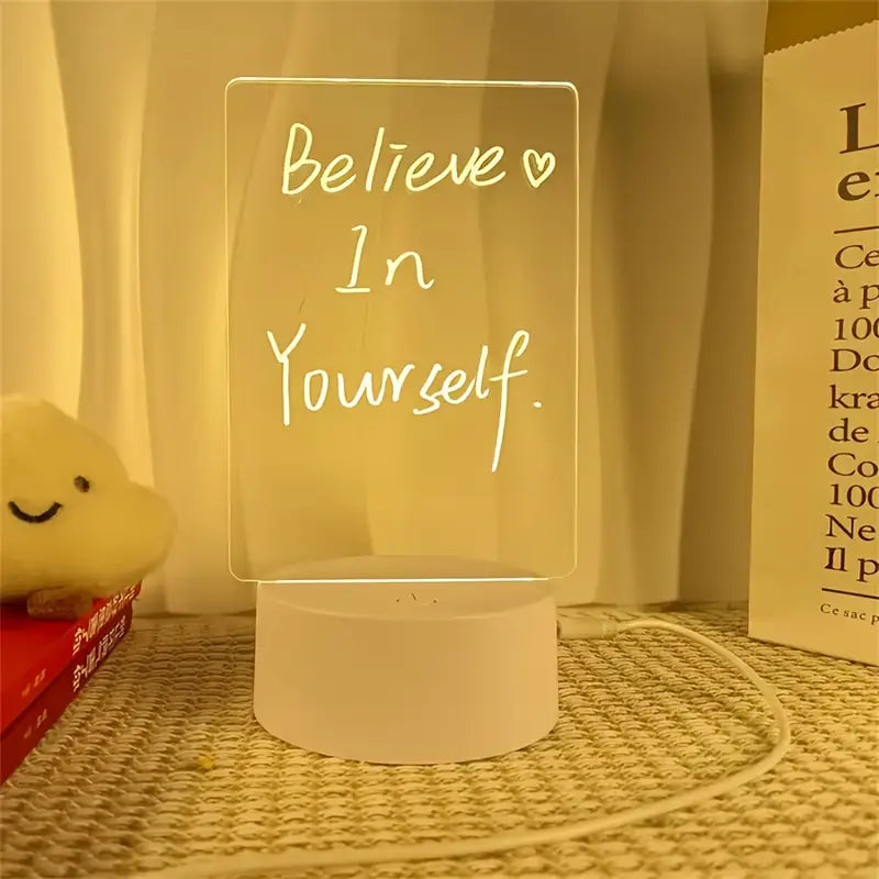 Solidolander LED Message Board Night Light